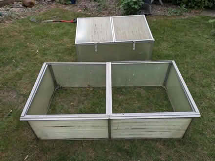 Photo of free 2 cold frames, one missing some panes (Buckskin RG22) #1
