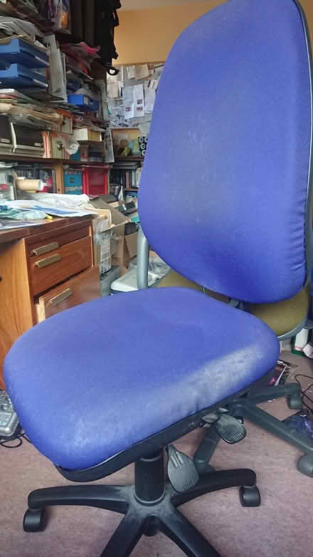 Photo of free Blue office chair, fully working (West Chesterton, CB4) #1