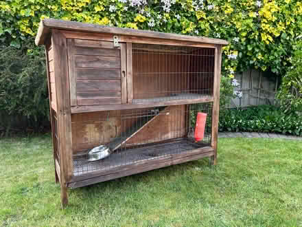 Photo of free Rabbit Hutch (two storey) (Sandyford) #1