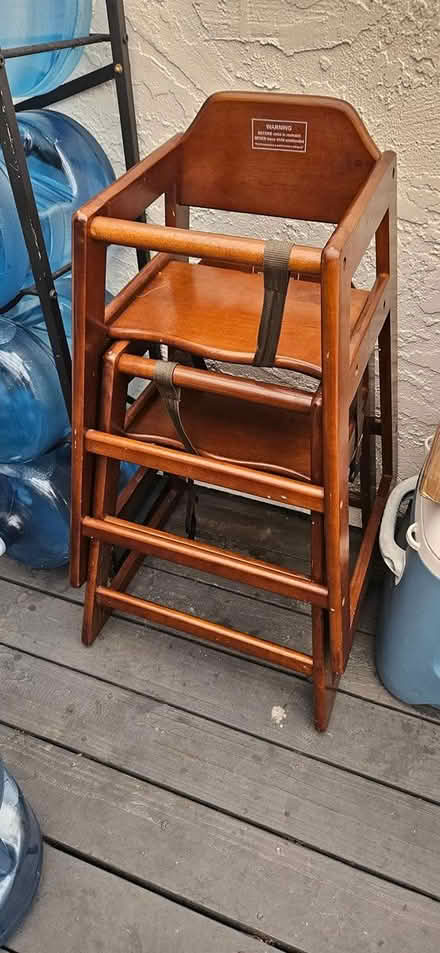 Photo of free Highchairs (Vista) #1