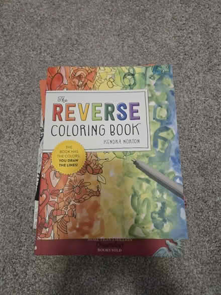 Photo of free Reverse coloring book (Georgia Ave/Petworth) #1