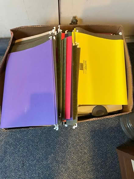 Photo of free Hanging File Folders (Northampton downtown area) #1