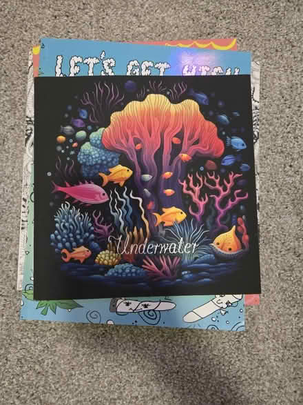 Photo of free Adult coloring books - ocean (Georgia Ave/Petworth) #3