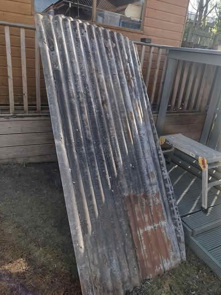 Photo of free 6 sheets metal from old roof (Cambuslang G72) #1