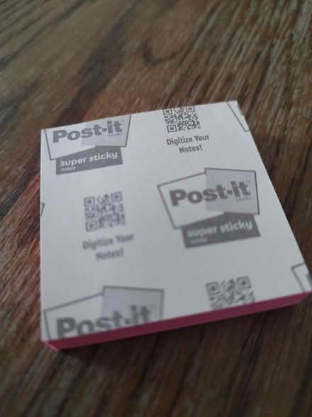 Photo of free TWO Small post it pad (Odenton) #2