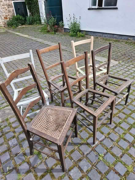Photo of free 6 Antique Chairs for repair (Chirk LL14) #2