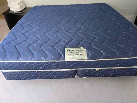 Photo of free King size mattress and box spring (Cumberland) #1