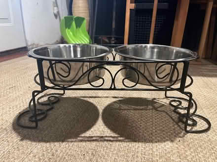 Photo of free Elevated dog bowls (Pease) #1