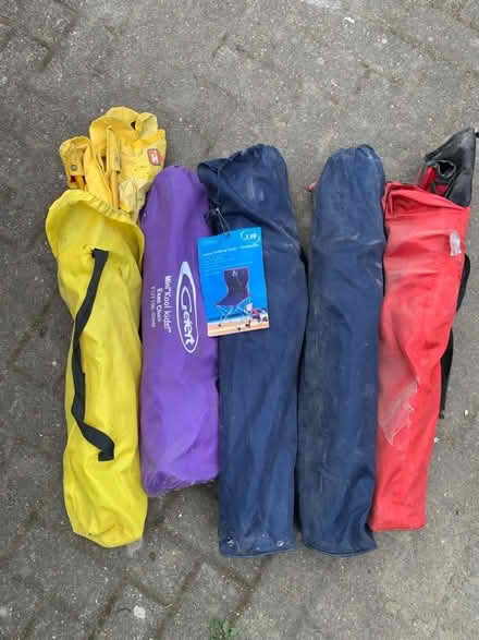 Photo of free 5 kids camping chairs - happy to split (Norton Lees S8) #1