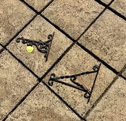 Photo of free 2 Hanging basket brackets (Holbeach St Marks PE12) #1