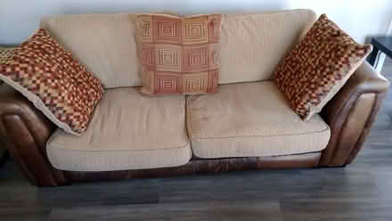 Photo of free Sofa with 5 matching cushions (Bonnyrigg EH19) #1