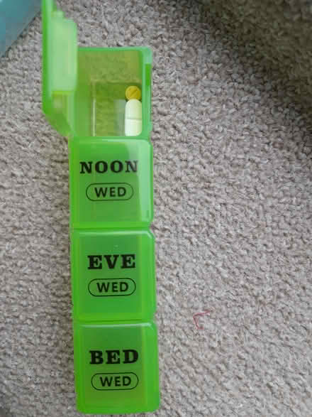 Photo of free Pill box, medications for a week. (Vole TA9) #2