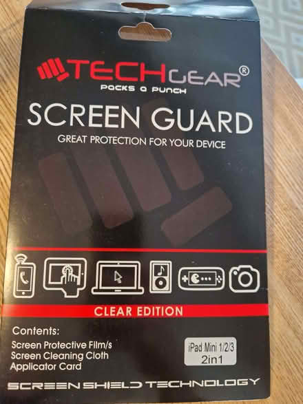 Photo of free iPad Mini screen protector (Cricket Road OX4) #1