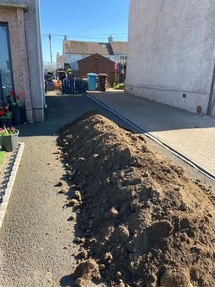 Photo of free Kerbside soil (Ml7 Harthill) #1