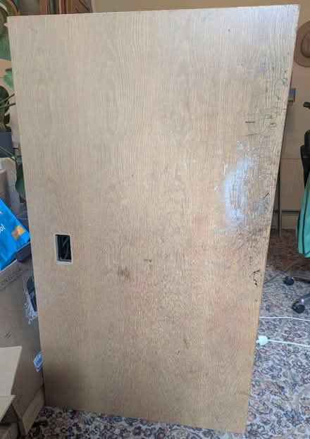 Photo of free Desk with heavy duty metal legs (LS11) #2