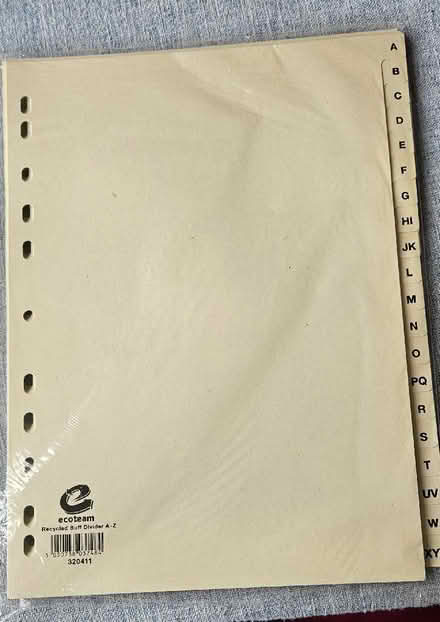 Photo of free Subject Dividers (Elmdon Heath B91) #3
