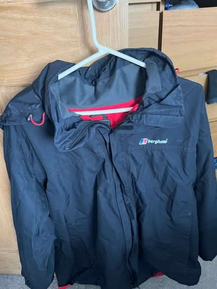 Photo of free Black waterproof jacket (Peachcroft OX14) #1