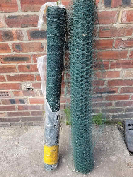 Photo of free Chicken Wire Mesh Rabbit Animal Fence Green PVC Coated Steel (Chirton NE29) #1