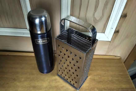 Photo of free Grater & flask (Belper DE56) #1