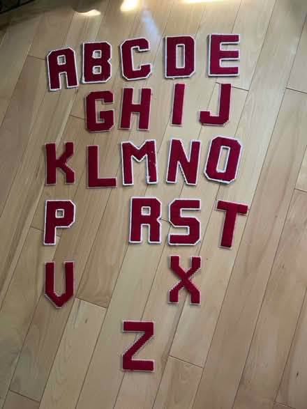Photo of free (MK) ABC on plastic (Orléans) #1