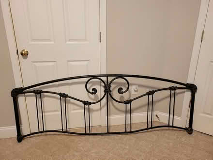 Photo of free Metal King Bedframe w/ boxspring (Villa Rica Carrollton) #2