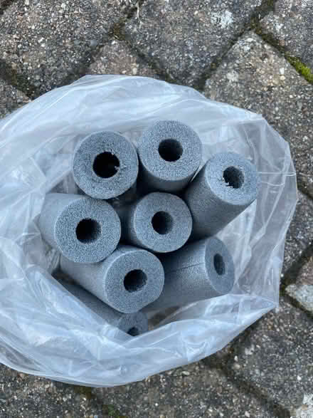 Photo of free Short bits of pipe insulation (Wallands Park BN7) #1