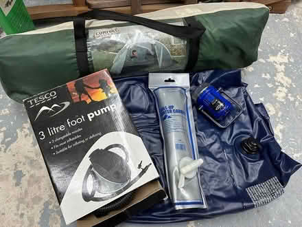 Photo of free Tent & inflatable mattress (Purton) #1