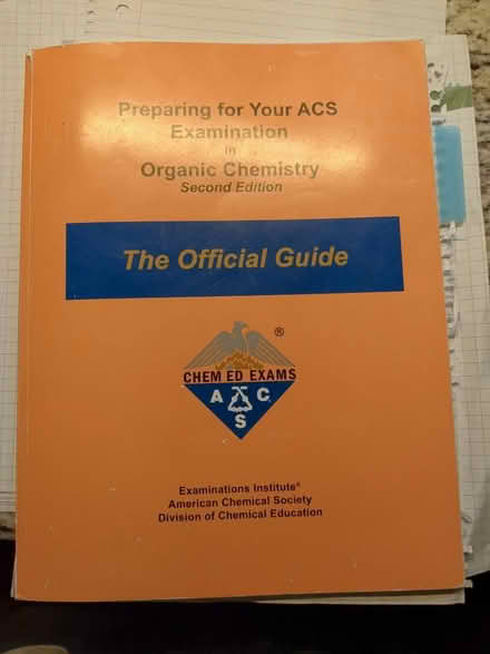 Photo of free ACS Organic Chem Guide (NRG stadium) #1