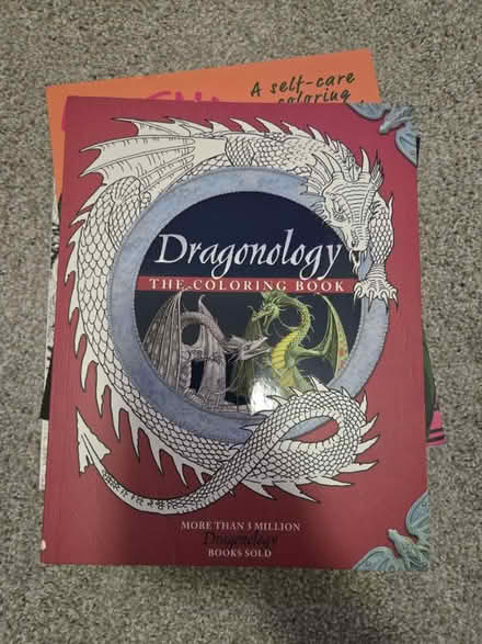 Photo of free Dragon adult coloring book (Georgia Ave/Petworth) #1
