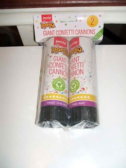 Photo of free Confetti Cannons (Bexhill TN39) #1