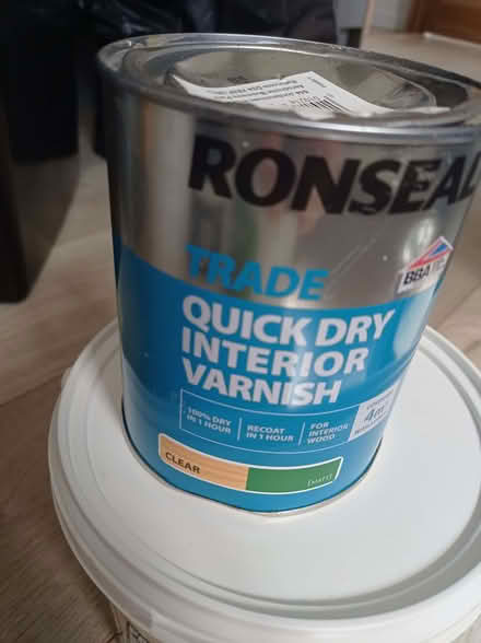 Photo of free White emulsion paint, matt varnish, white eggshell, paint re (Chippenham SN15) #3