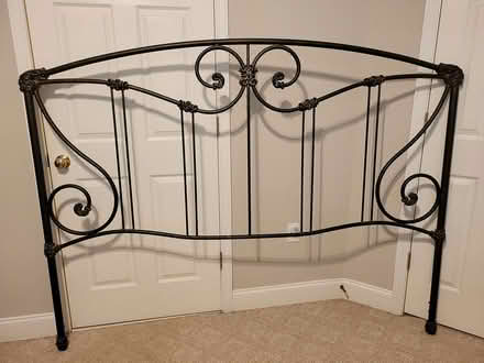 Photo of free Metal King Bedframe w/ boxspring (Villa Rica Carrollton) #1