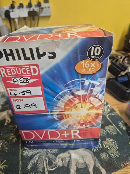 Photo of free DVD writing disc (paignton Borough road) #1