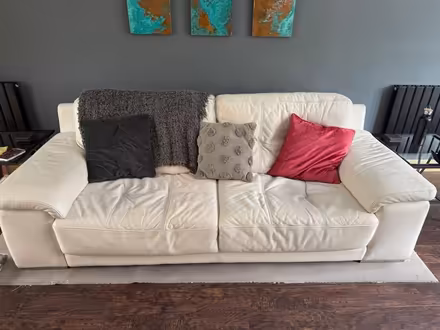 Photo of free One 3 seater, one two seater and one footstool. (Biddulph ST8) #2