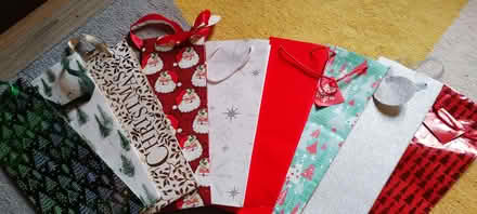 Photo of free 9 Christmassy gift bags for bottles (Central Watford WD17) #1