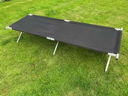 Photo of free Foldable camp bed, Black (St John's WR2) #2