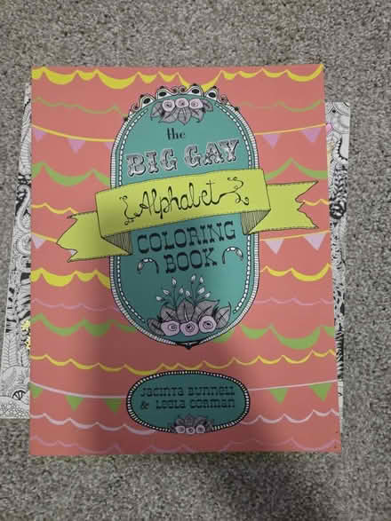 Photo of free Big gay alphabet coloring book (Georgia Ave/Petworth) #1