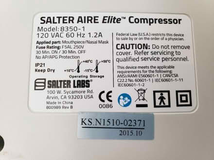 Photo of free Nebulizer compressor (Garnet Valley) #1