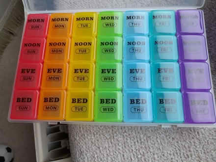 Photo of free Pill box, medications for a week. (Vole TA9) #3