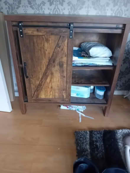 Photo of free Wood affect cupboard (LE77AD) #2
