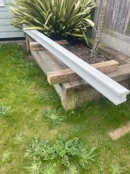Photo of free 8ft concrete fence post (Selsey PO20) #1