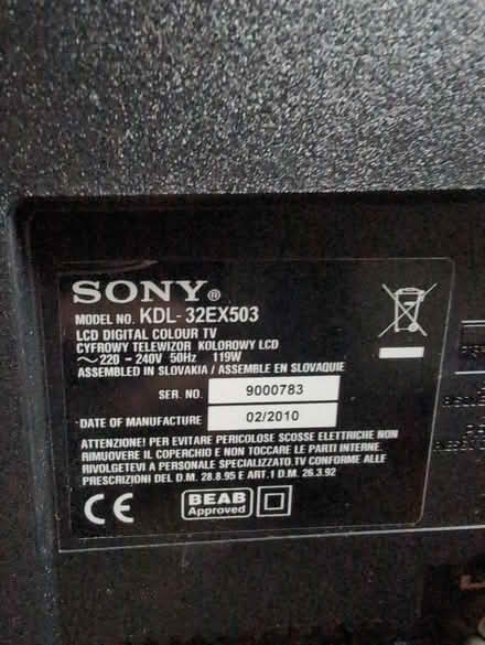 Photo of free 32 inch Tv (Ockley) #3