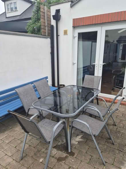 Photo of free Garden Furniture Table & 6 Chairs (Whitehall) #1