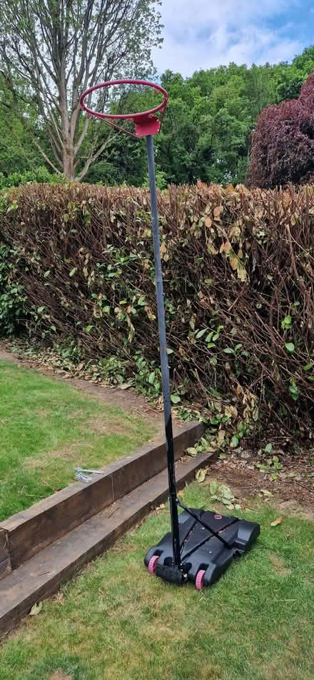 Photo of free Basketball / netball hoop, pole and base (Bernards Heath AL3) #1