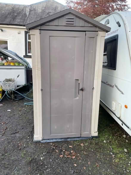 Photo of free Small keter shed in need of tlc (Stirling FK7) #2