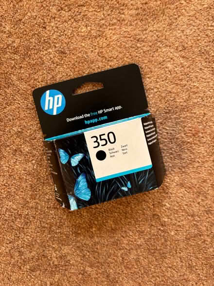 Photo of free HP 350 black ink cartridge (Allerton L18) #1