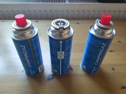 Photo of free 3 Camping gas cylinders (Marcham OX13) #1