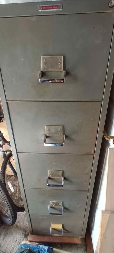 Photo of free Old Remington rand file cabinet (West Malling) #1