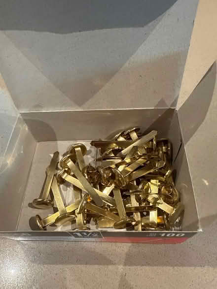Photo of free Brass fasteners (95070) #2