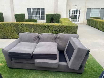 Photo of free gray couch (Sherman Oaks) #1